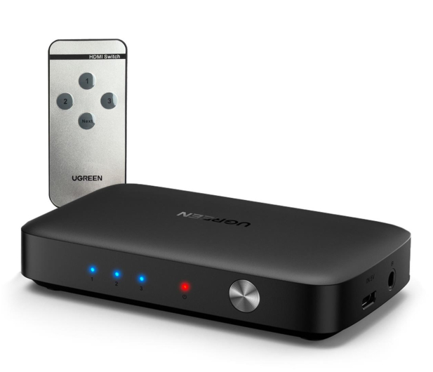 UGREEN Splitter / Switch HDMI - 3x HDMI 4k 30Hz - 1200832 - zdjęcie